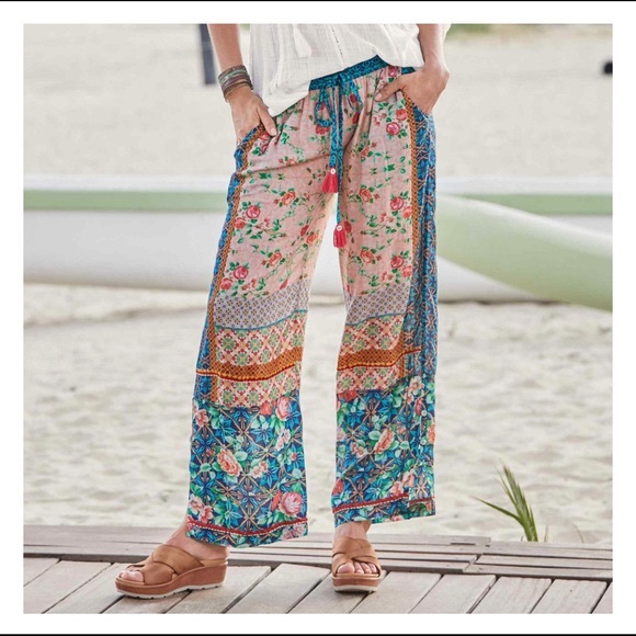 Feathers by Tolani for Sundance Pants - Feathers by Tolani Garden pant
